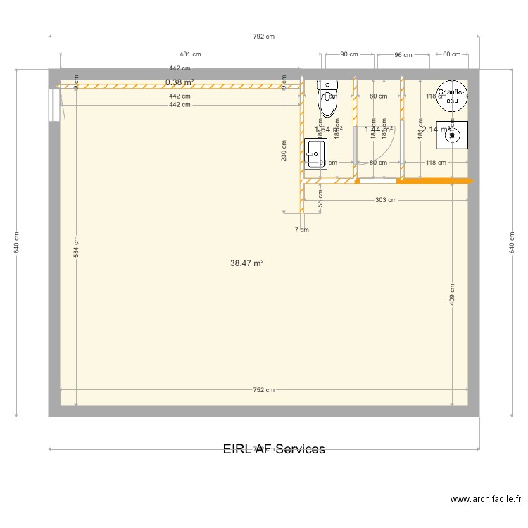 Sandra . Plan de 0 pièce et 0 m2