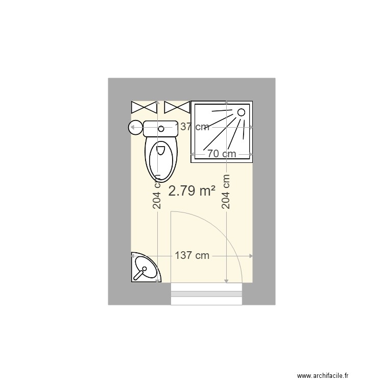 Poissonnerie. Plan de 0 pièce et 0 m2