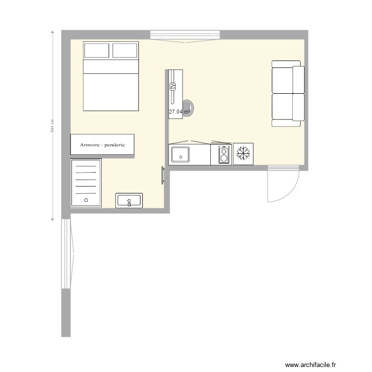 liffol small. Plan de 0 pièce et 0 m2