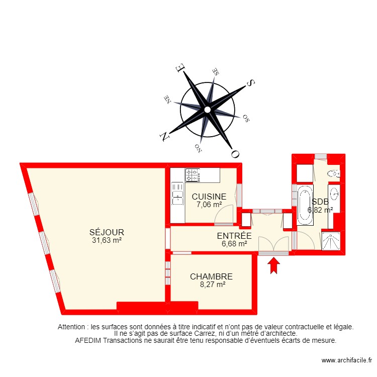 BI16391 -. Plan de 0 pièce et 0 m2