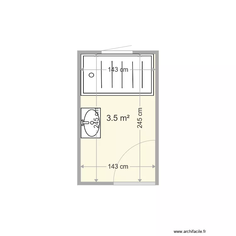 BRODEL ODETTE . Plan de 