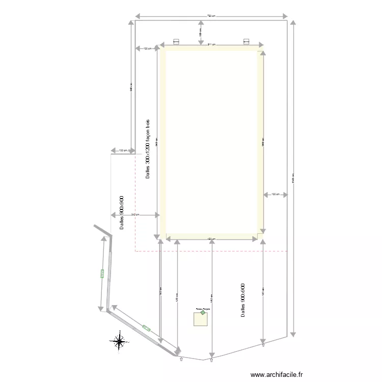 terrasse 22. Plan de terrasse 22. Plan de