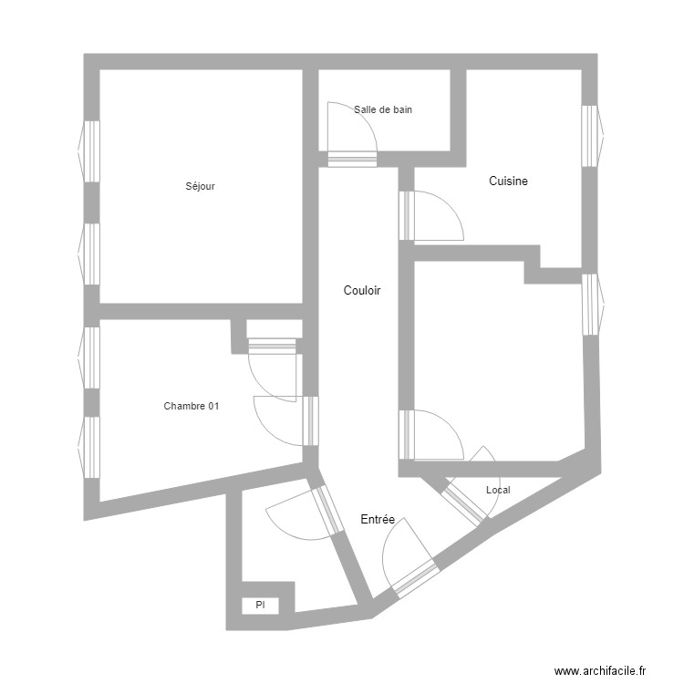 360600101. Plan de 0 pièce et 0 m2