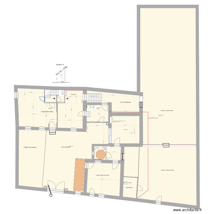 Bourron option WC Rdec. Plan de 0 pièce et 0 m2