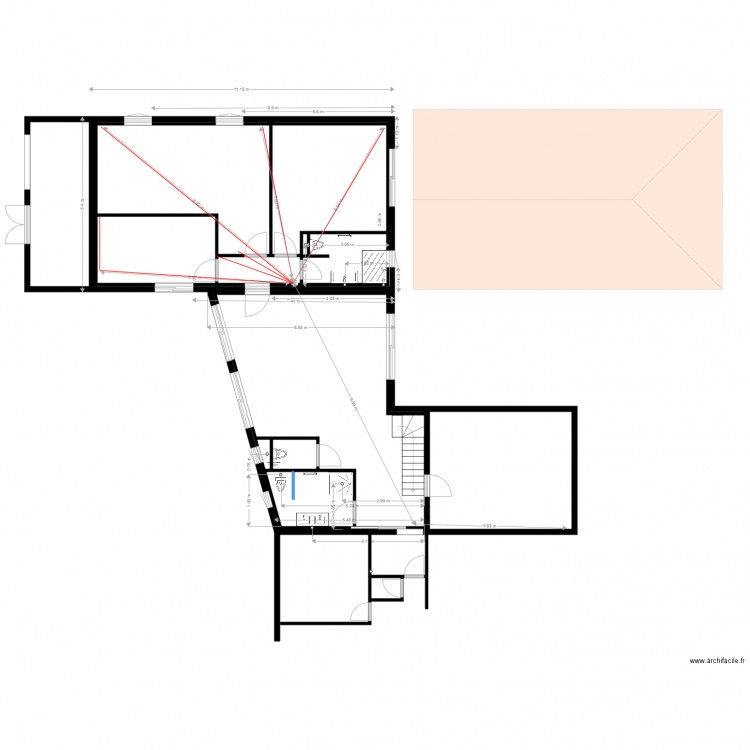 plan detail electricite. Plan de 0 pièce et 0 m2