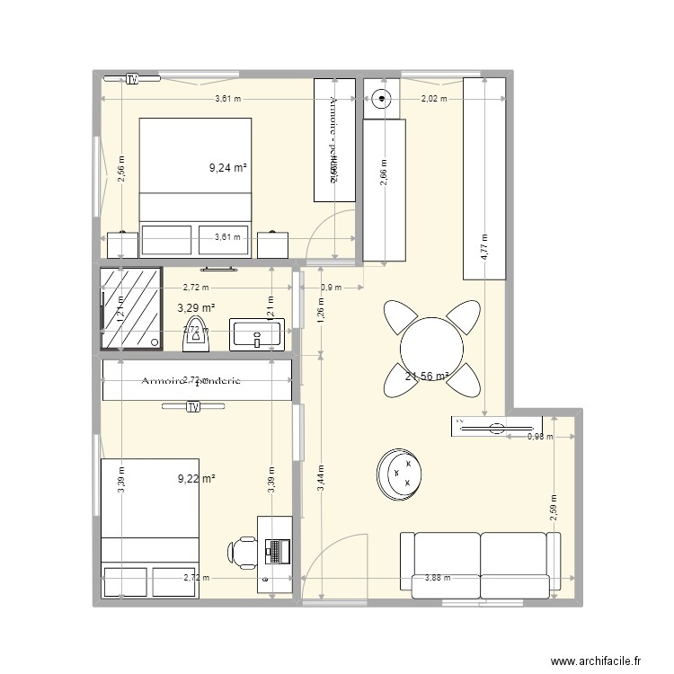 momo n°3. Plan de 0 pièce et 0 m2