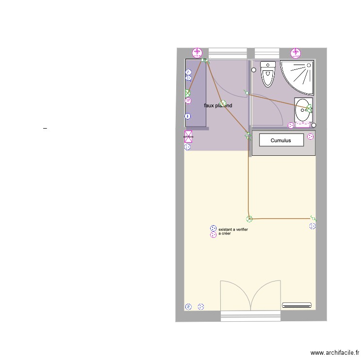 Gradignan 5 électricité . Plan de 0 pièce et 0 m2