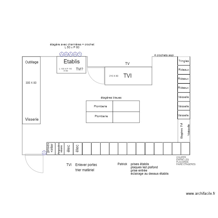 Atelier Crintalia. Plan de 0 pièce et 0 m2