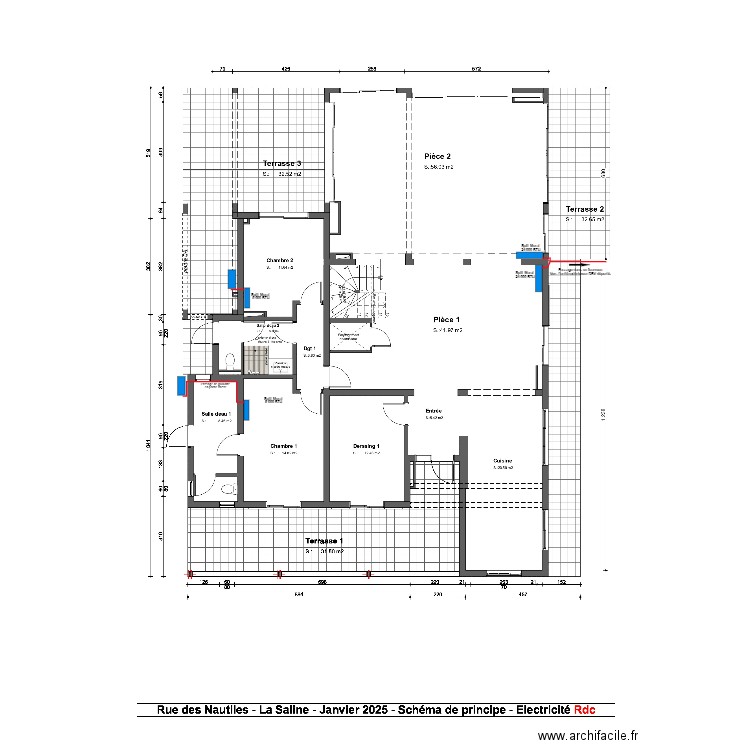 M. Hoarau Payet RDC 2. Plan de 0 pièce et 0 m2