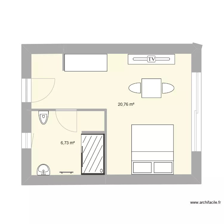 Annexe Location abnb V2. Plan de 