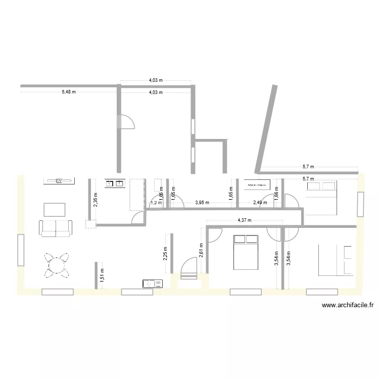 chaniers 1. Plan de 