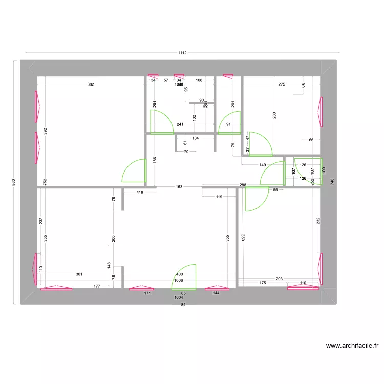 plan-total-murs. Plan de 