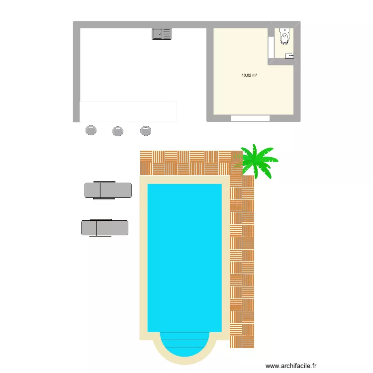 pool house piscine. Plan de pool house piscine. Plan de