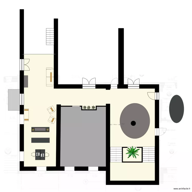 RDJ Ch&acirc;teau. Plan de 