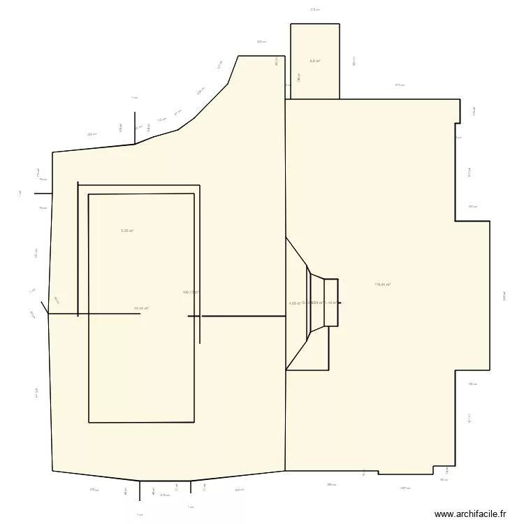 Liotier. Plan de 
