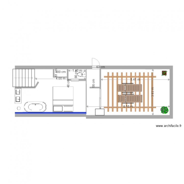 justin5. Plan de 0 pièce et 0 m2
