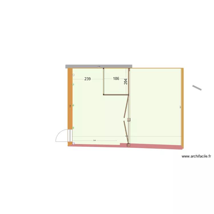 Abris sur terrasse 03. Plan de 