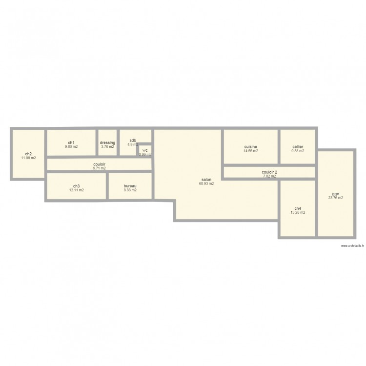 plan maison 3. Plan de 0 pièce et 0 m2
