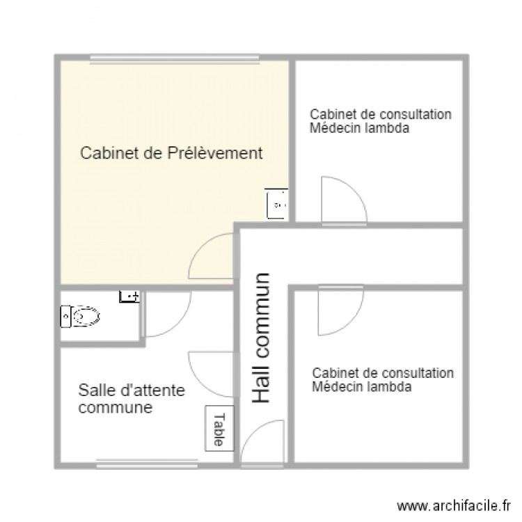 Centre Thimister. Plan de 0 pièce et 0 m2