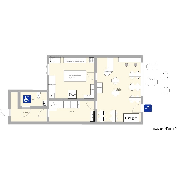 Local. Plan de 0 pièce et 0 m2