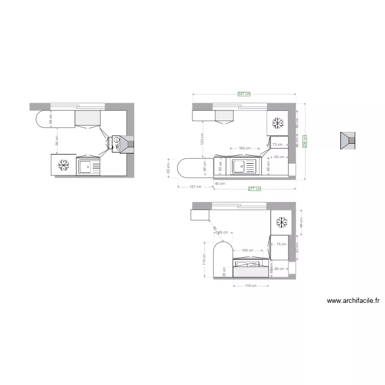 cuisine annex 2021. Plan de 