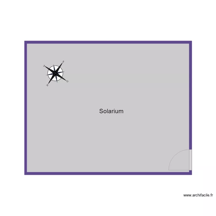 4870 A piso 91 solarium. Plan de 