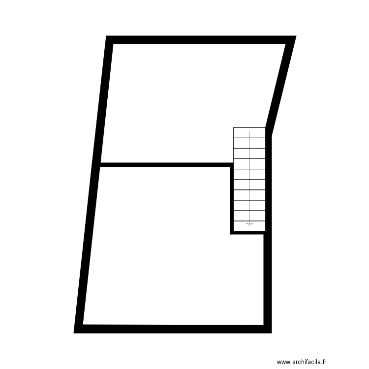 SCI ROAT APP 22. Plan de 4 pièces et 59 m2