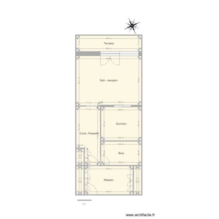 REF 321 EDIFICI SA&Uuml;C 2 4 EL ARER CANILLO. Plan de 0 pièce et 0 m2