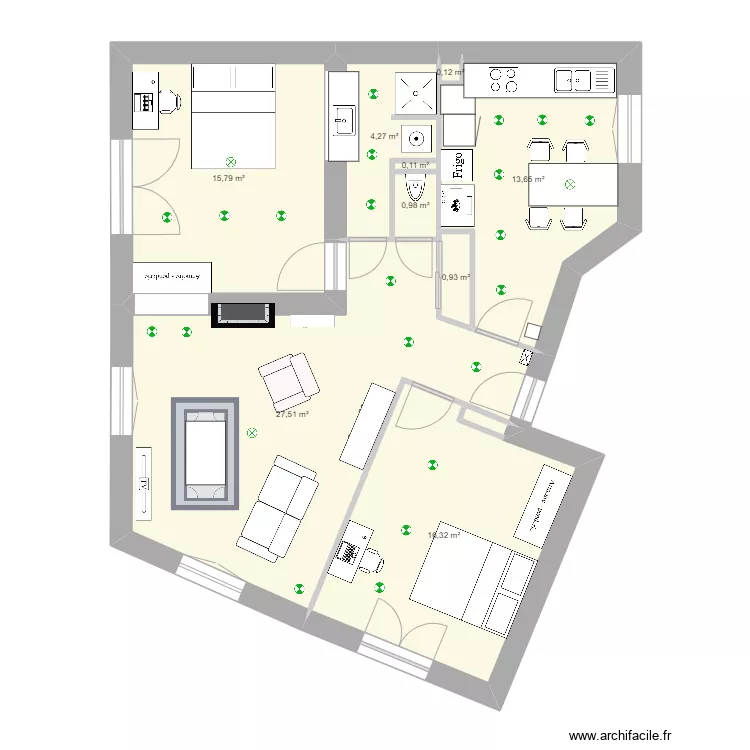 messina ameublé. Plan de messina ameublé. Plan de