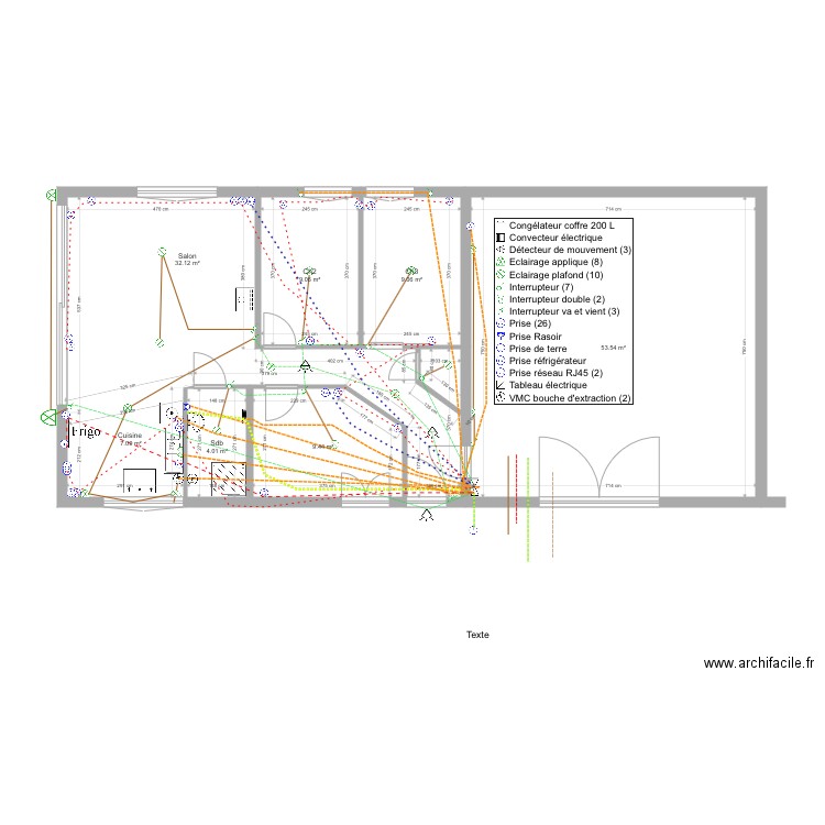 Johanna electricite. Plan de 0 pièce et 0 m2