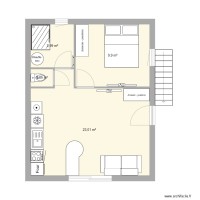 plan T2 maison
