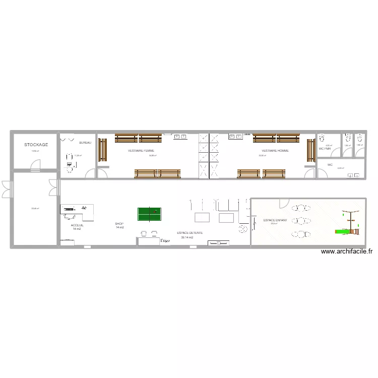 Travaux aménagement local 1. Plan de Travaux aménagement local 1. Plan de