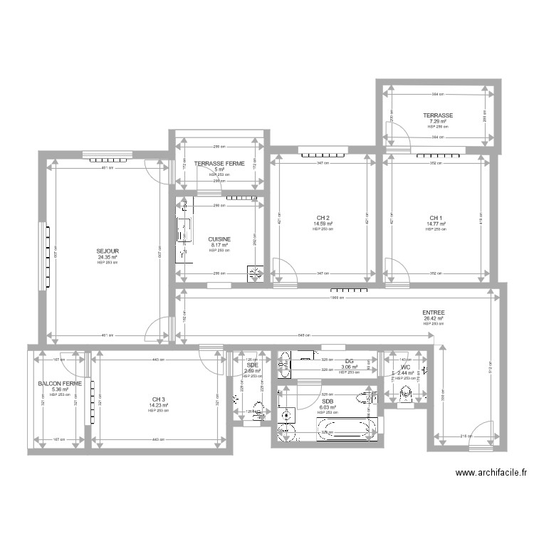 EV KOY. Plan de 0 pièce et 0 m2