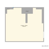Plan cuisine + Salon