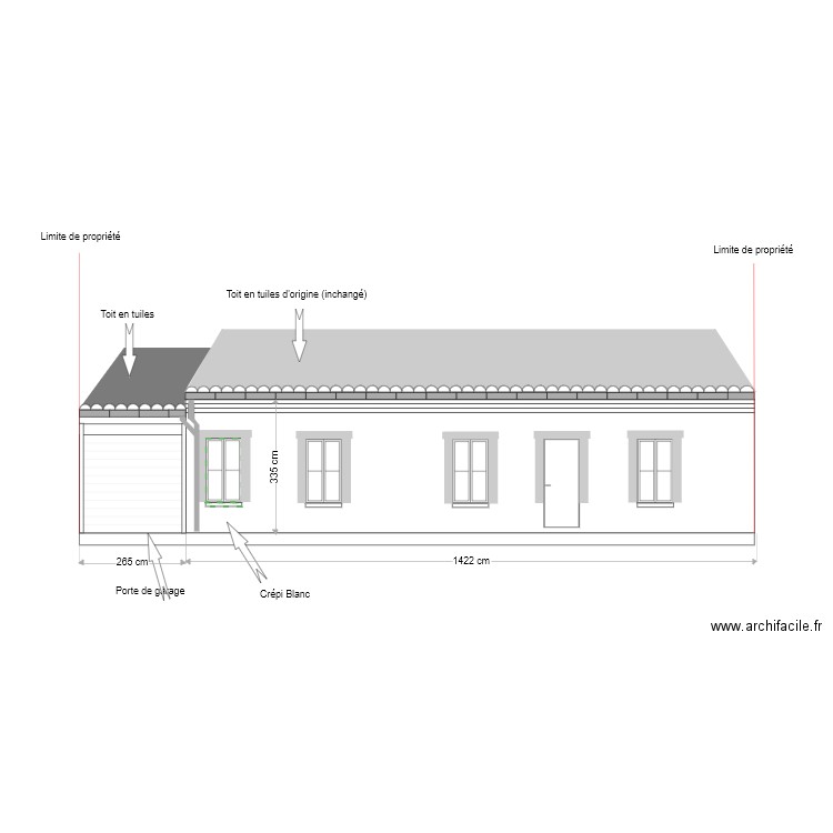 Facade ru v3 apres travaux Final. Plan de 0 pièce et 0 m2