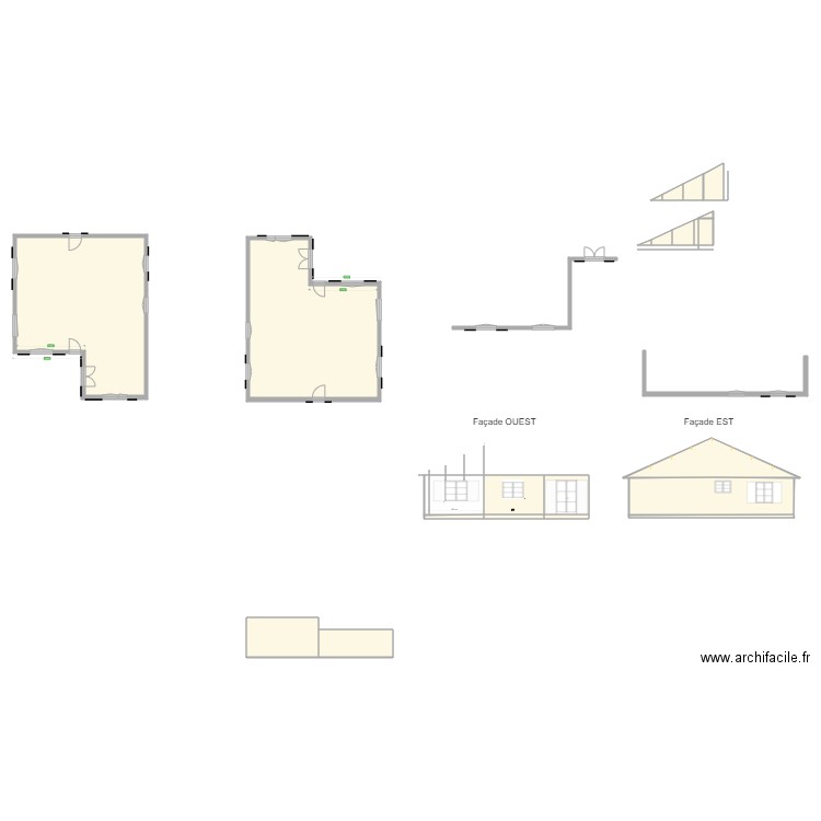 33 MIMOSAS FACADES ORIGINE. Plan de 0 pièce et 0 m2