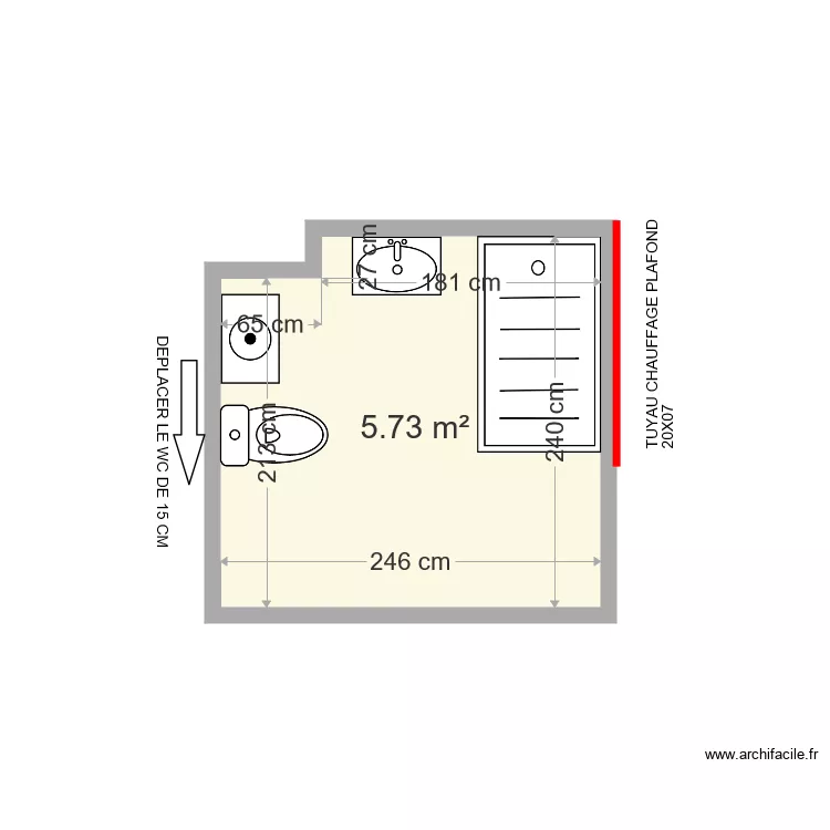 DUBREUCQ ALAIN . Plan de 