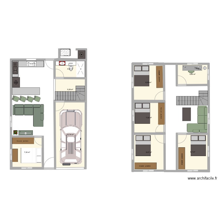 1 Plano 7x10. Plan de 0 pièce et 0 m2