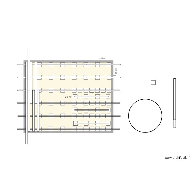 Terrasse Flo 2. Plan de 0 pièce et 0 m2