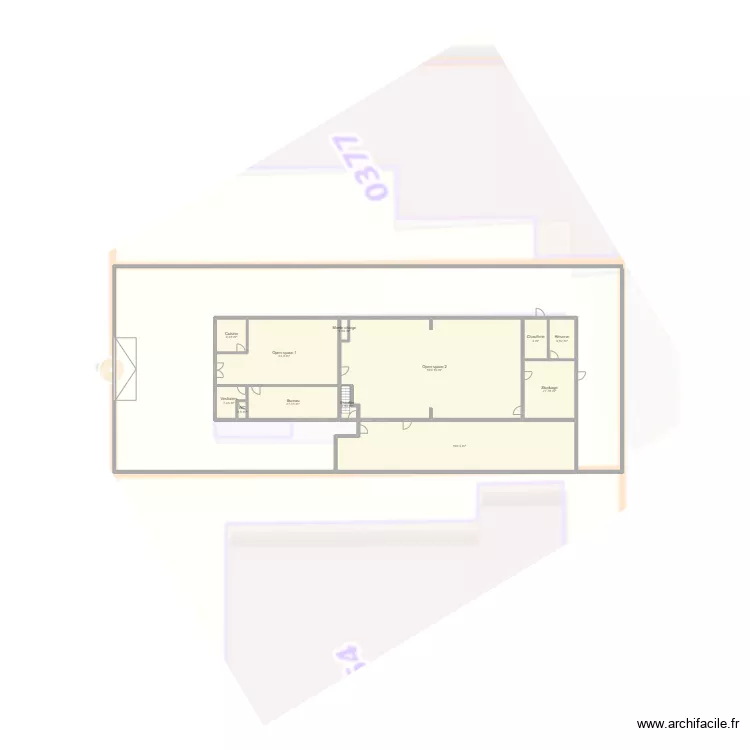 91 MONTGERON existant 13 Mercure V 090622 Arl. Plan de 