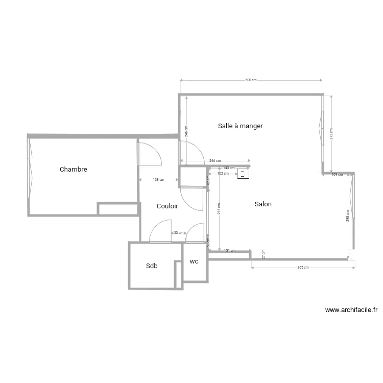 Plan Maison Estelle Par Tesselle83 ArchiFacile plan-maison-estelle-par-tesselle83-archifacile