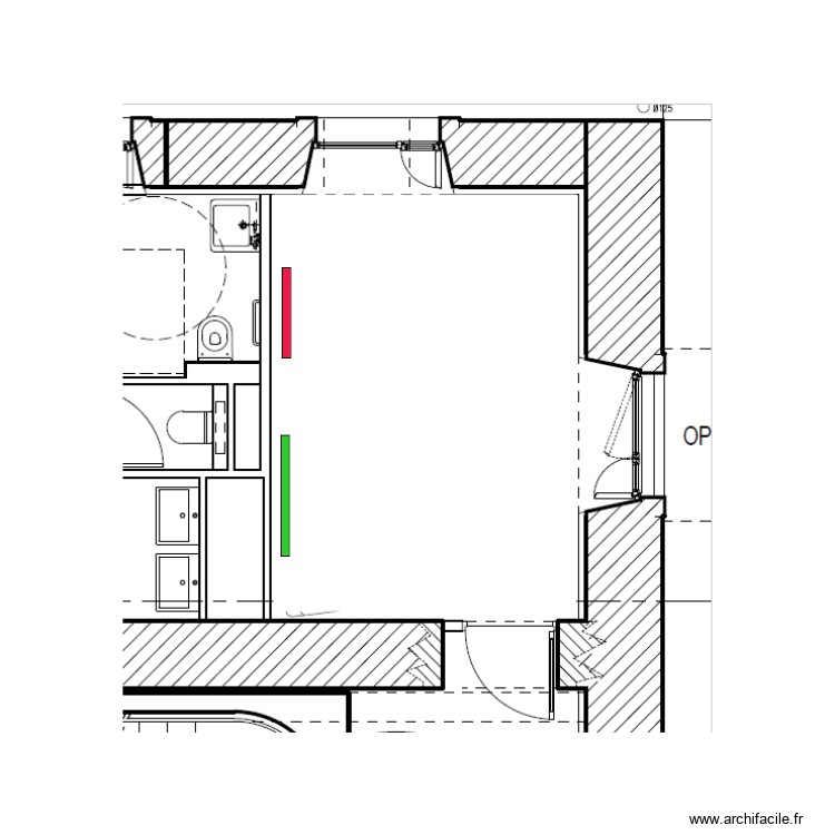 Salle C13.2b confort RDC et R+1. Plan de 0 pièce et 0 m2