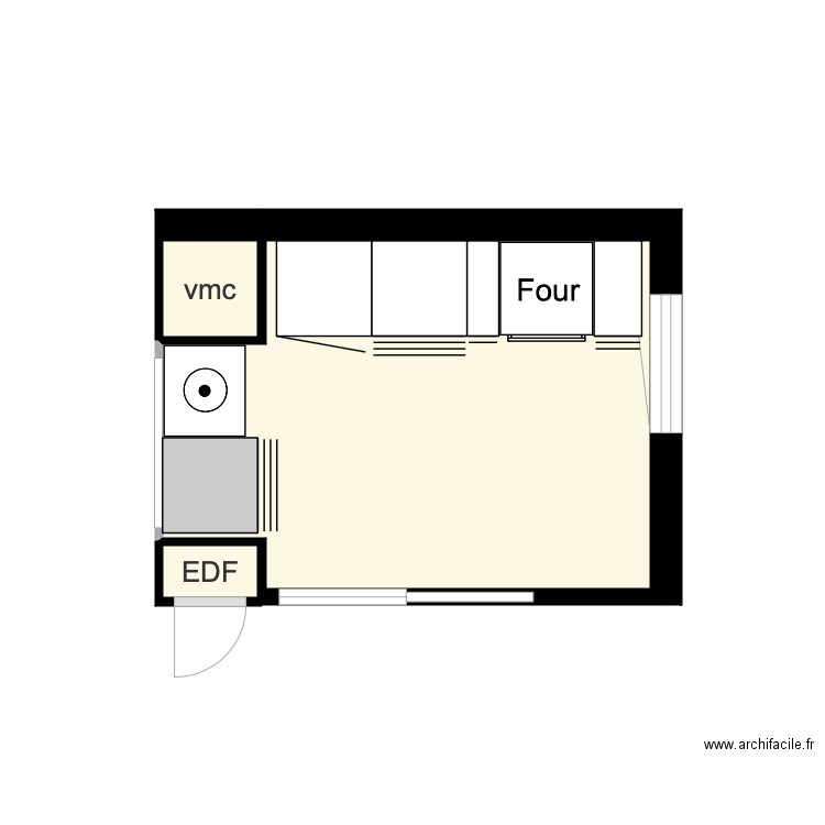 Kikou cuisine meubles. Plan de 0 pièce et 0 m2