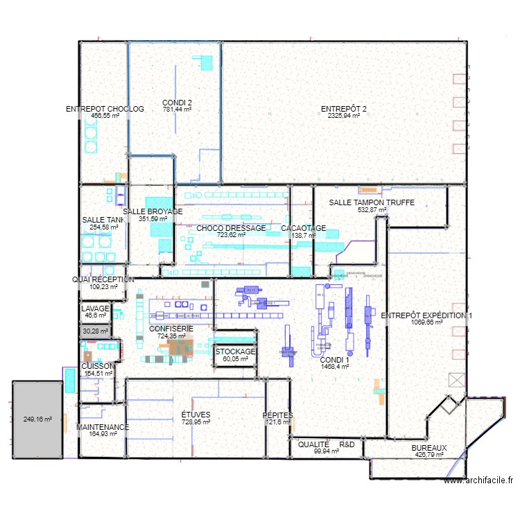 CHOCMOD. Plan de 0 pièce et 0 m2