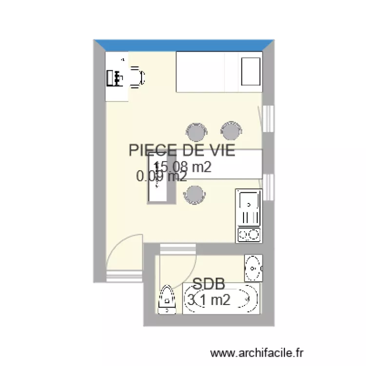 MARECHAL Studio Grand Verger. Plan de 