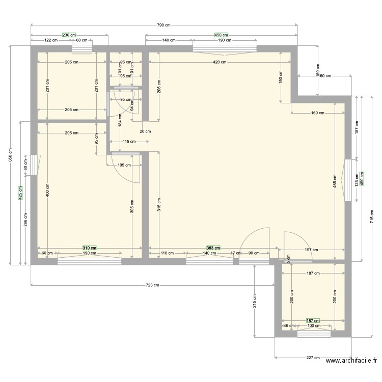 Chalet Marina Mesures Bon . Plan de 0 pièce et 0 m2