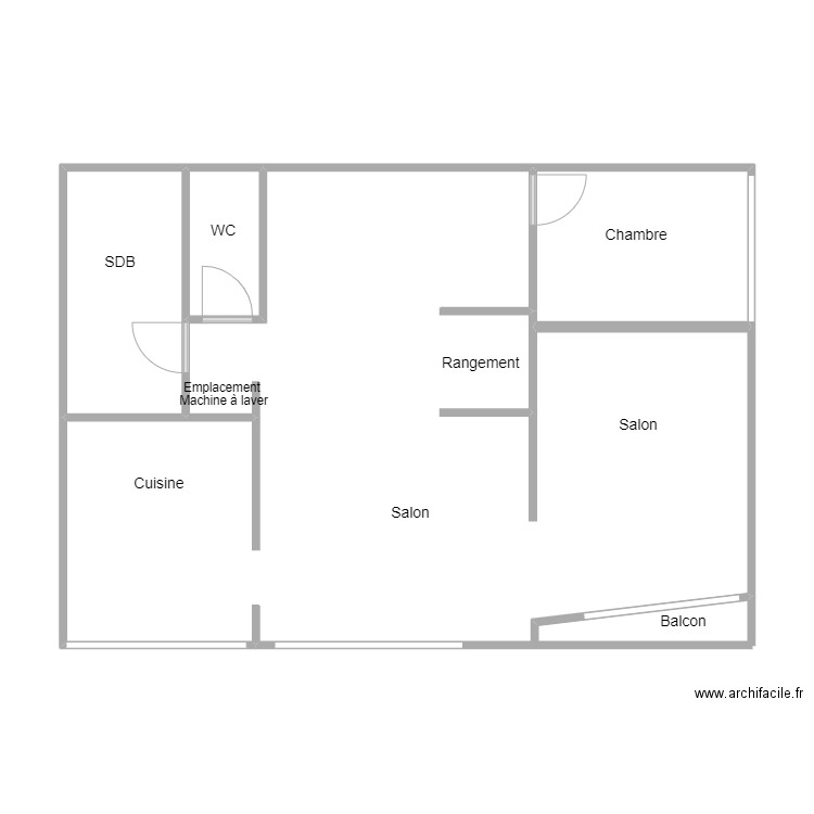 weiye perso. Plan de 0 pièce et 0 m2