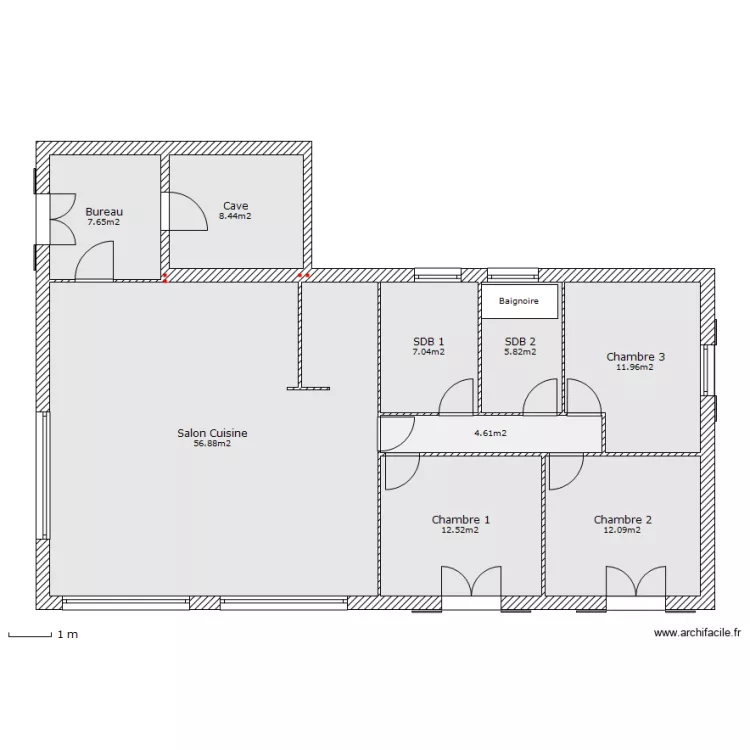 Maison 3. Plan de Maison 3. Plan de