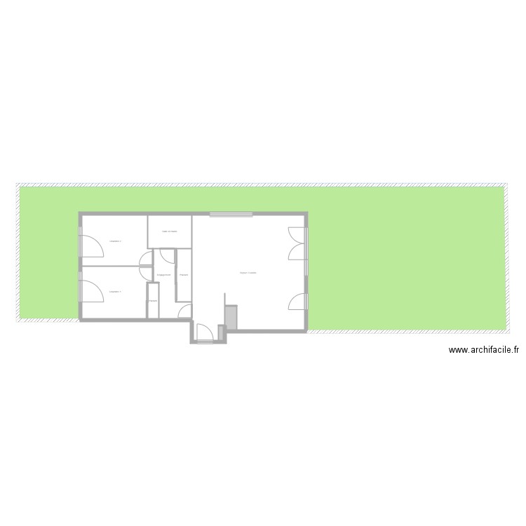 Galice Matterport. Plan de 10 pièces et 203 m2