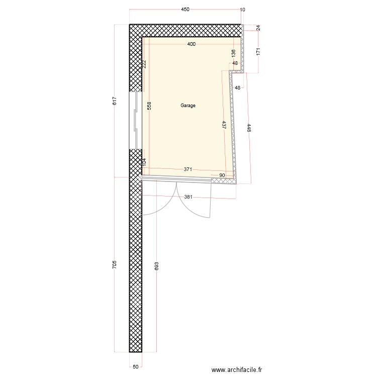 Garage v1.0. Plan de 0 pièce et 0 m2